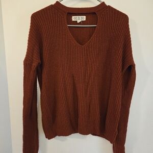 Women's Rust Sweater